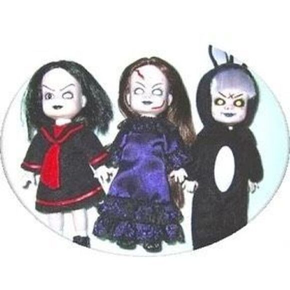 2001 Living Dead Dolls Mini Hong Kong Club Toy2R  LE 999 Glow in dark Eyes - Picture 9 of 9